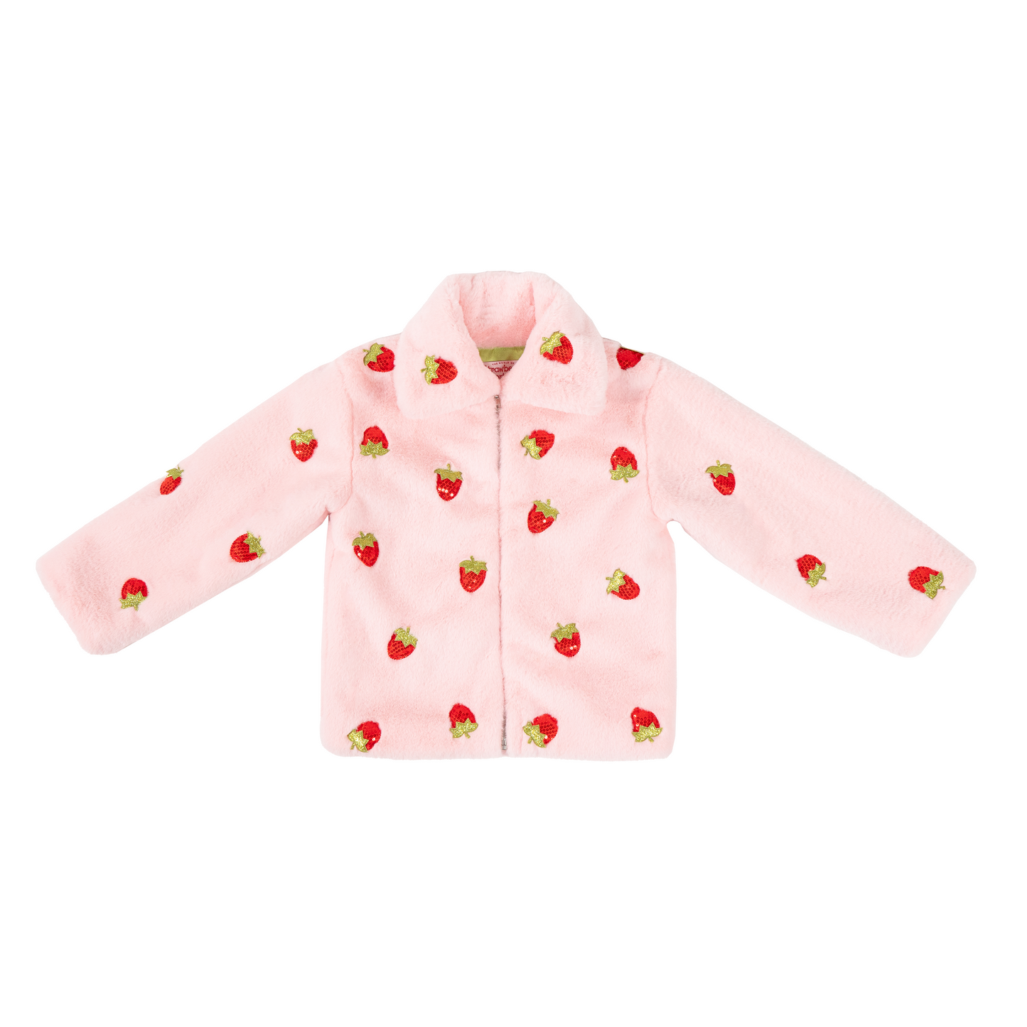 Strawberry Shortcake Premium Child Berry Cuddly Zip-Up Jacket