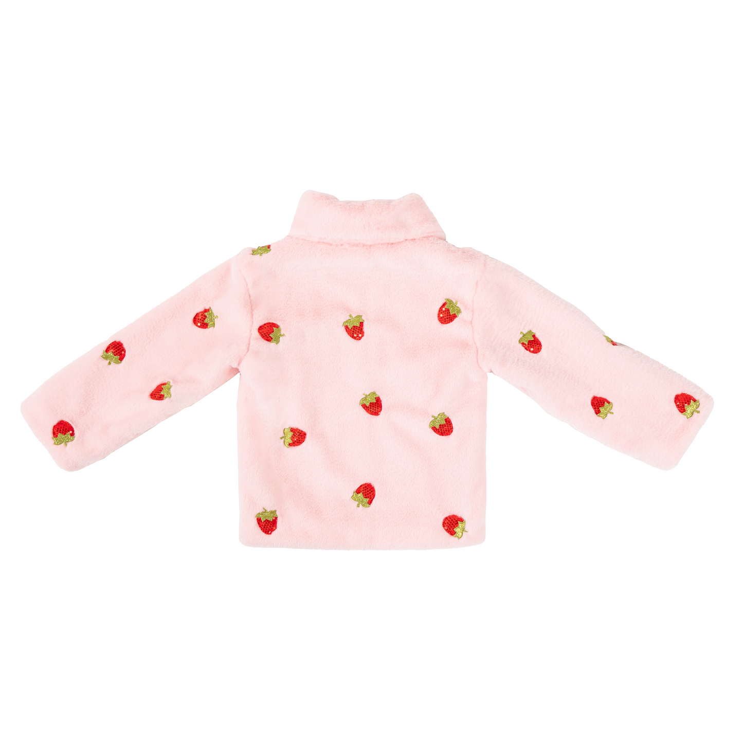 Strawberry Shortcake Premium Child Berry Cuddly Zip-Up Jacket