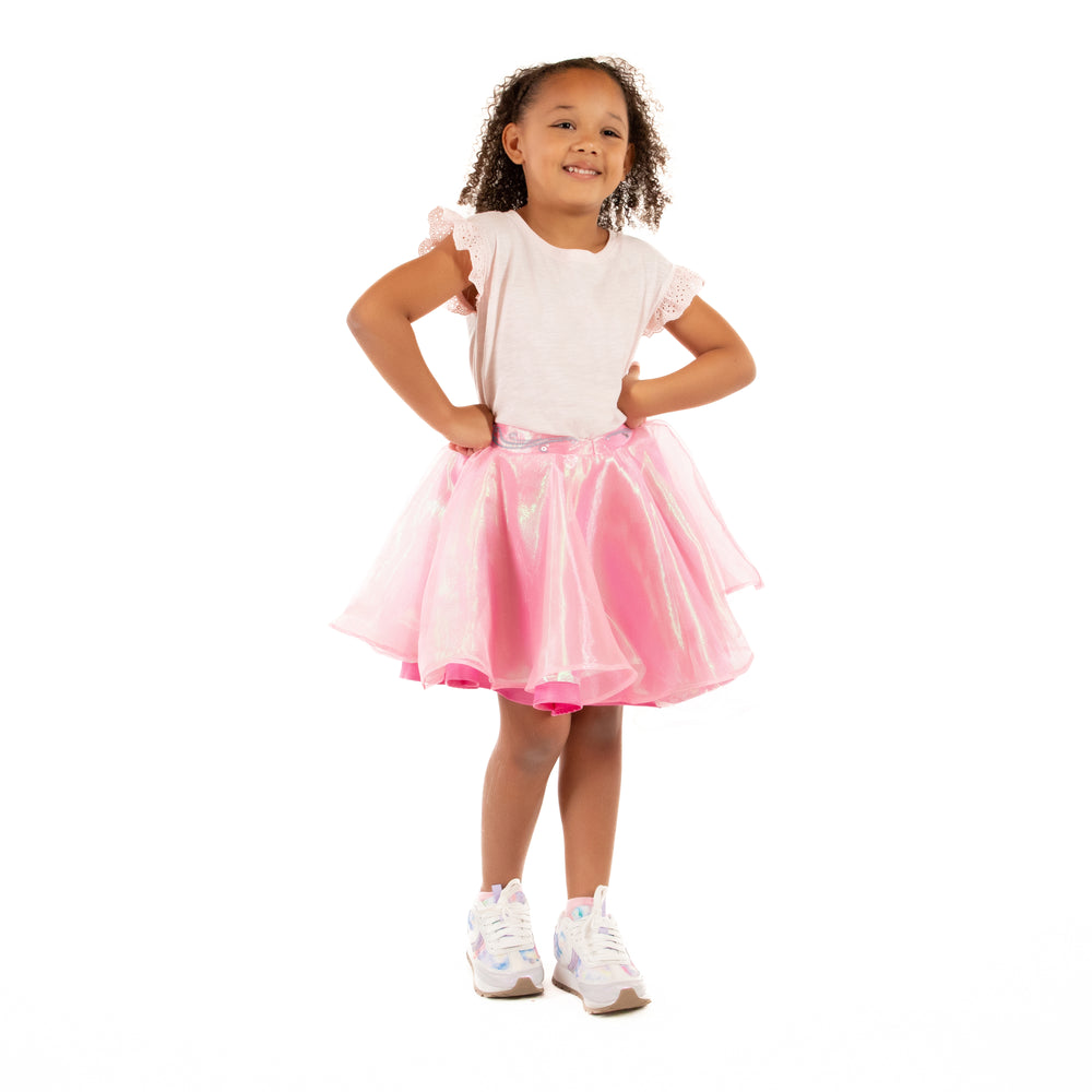 A Leading Role Signature Pink Mermaid Child Transformation Skirt