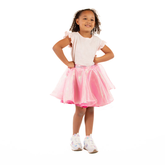 A Leading Role Pink Mermaid Premium Child Transformation Skirt