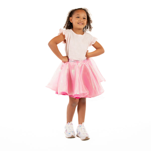 A Leading Role Signature Pink Mermaid Child Transformation Skirt