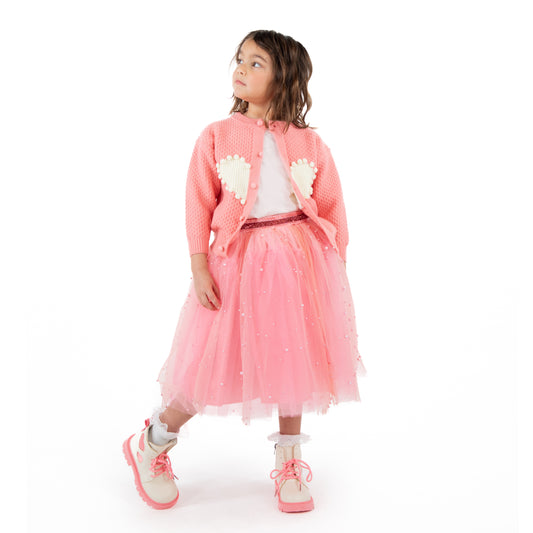 A Leading Role Child Sweetheart Tulle Skirt