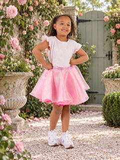 A Leading Role Signature Pink Mermaid Child Transformation Skirt