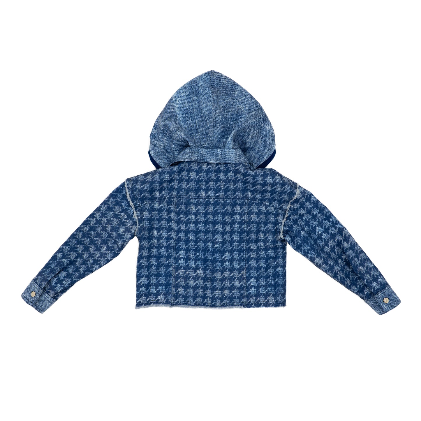 LOL Surprise! x Strawberry Shortcake Blueberry Muffin Berry Houndstooth Denim Hooded Jacket