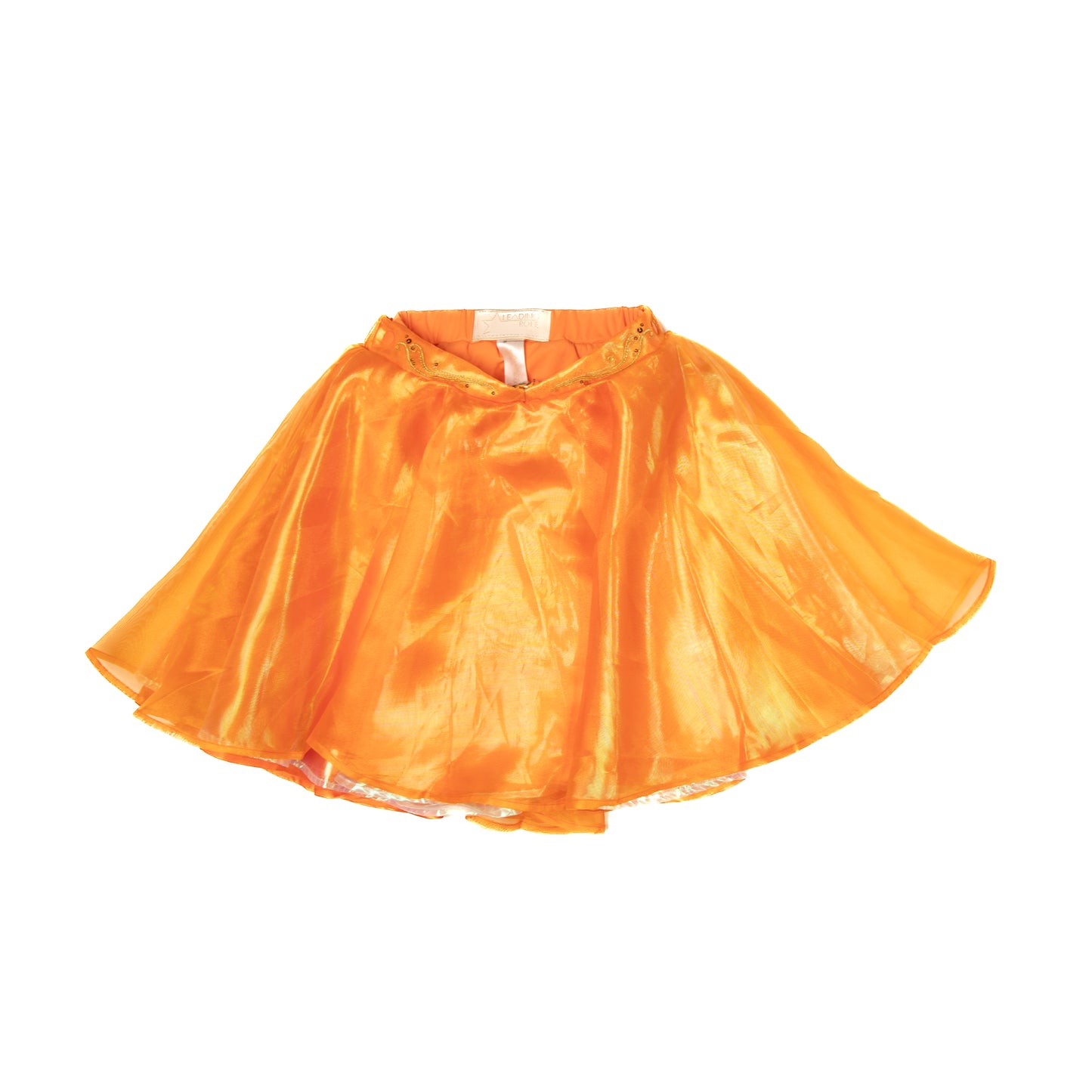 A Leading Role Signature Orange Mermaid Child Transformation Skirt