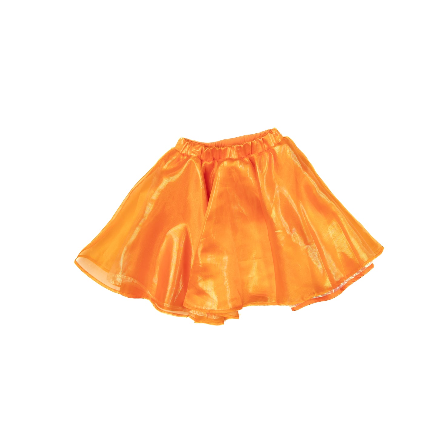 A Leading Role Signature Orange Mermaid Child Transformation Skirt