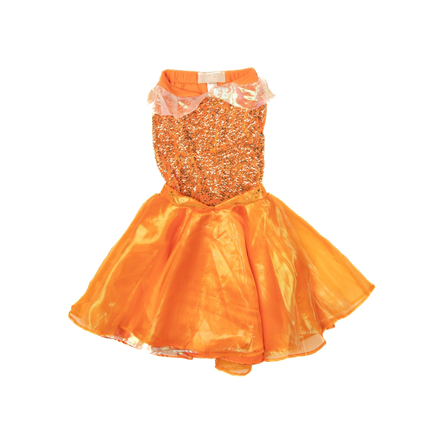 A Leading Role Signature Orange Mermaid Child Transformation Skirt