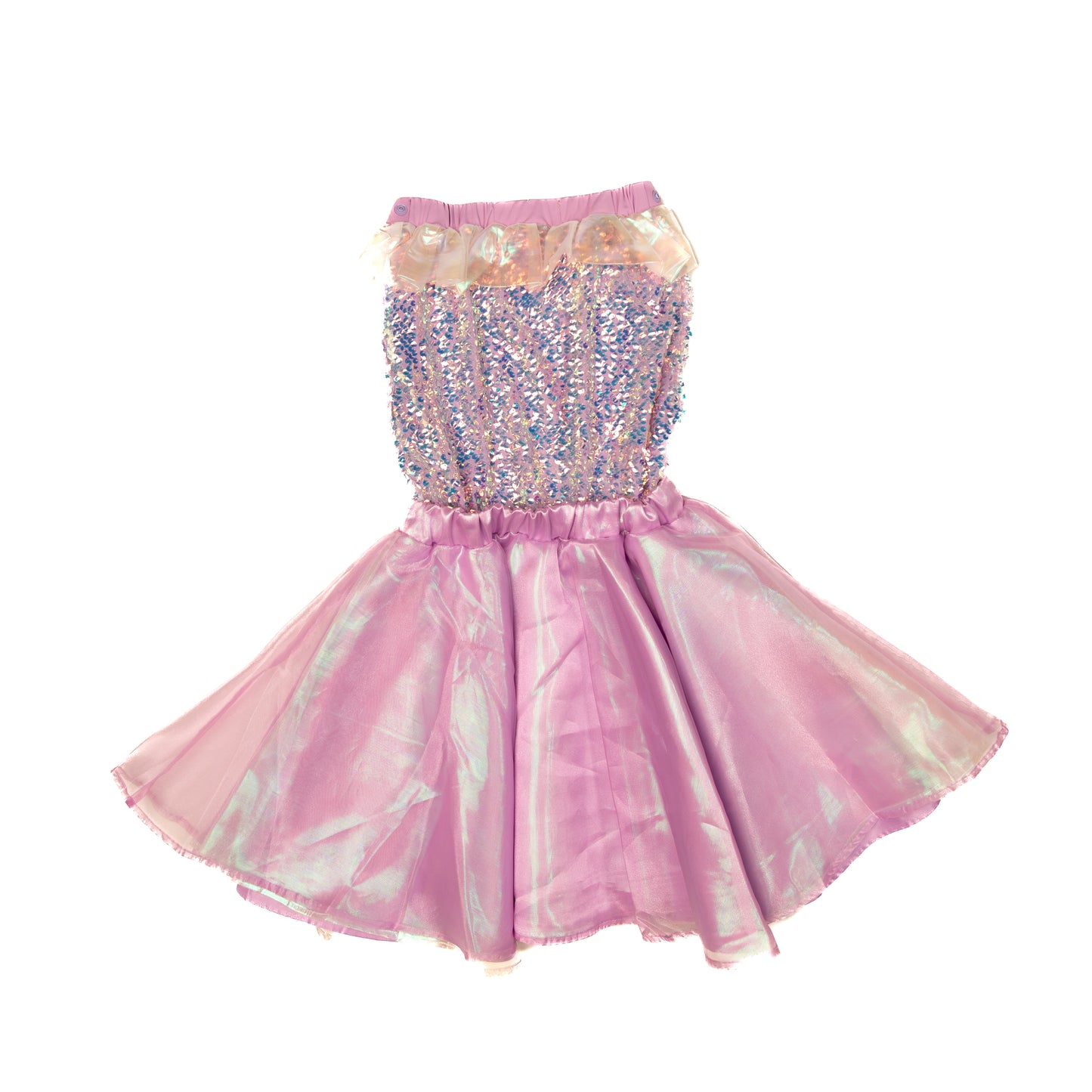 A Leading Role Signature Pink Mermaid Child Transformation Skirt