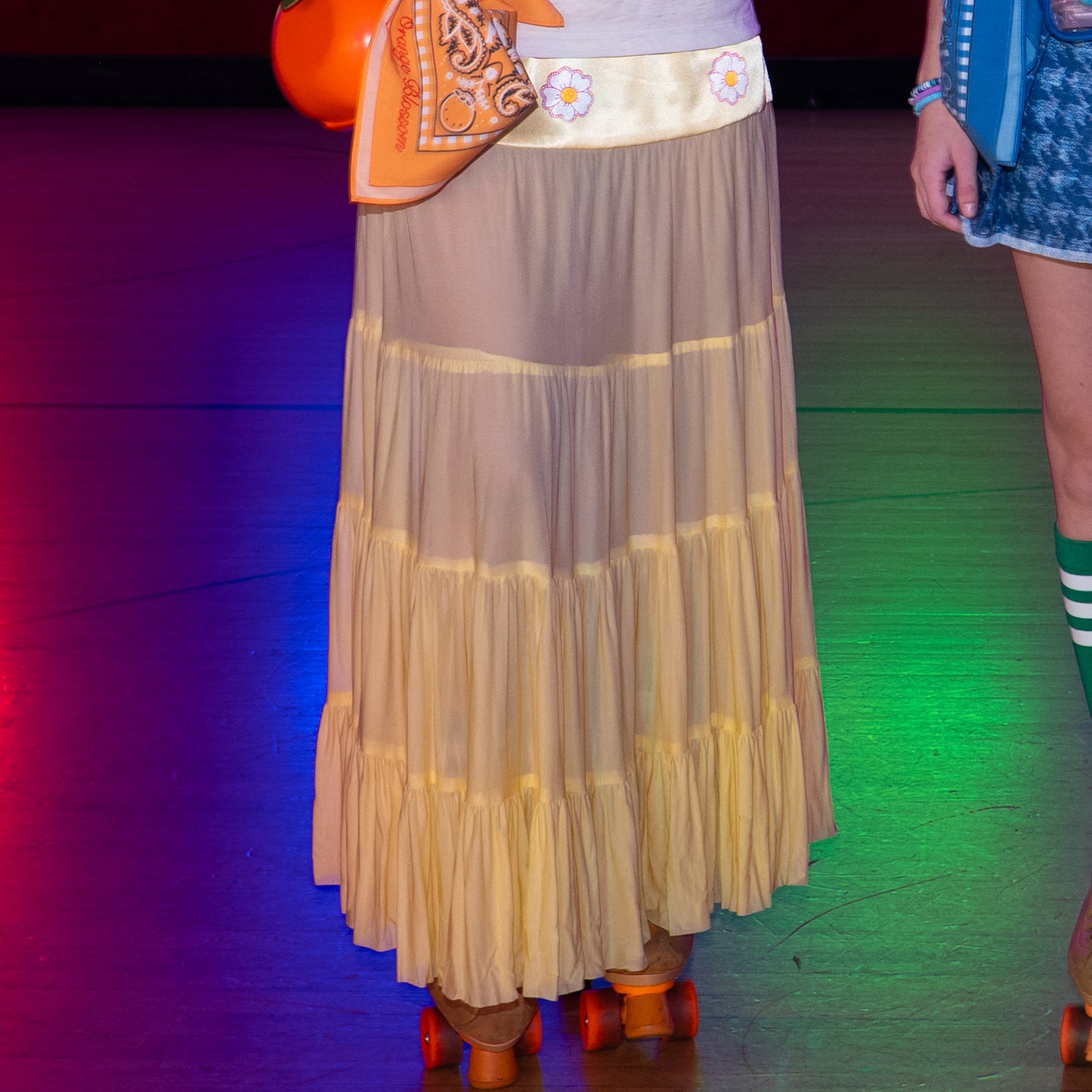 LOL Surprise! x Strawberry Shortcake Orange Blossom Floral Tiered Skirt