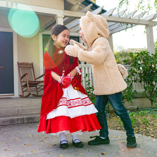 A Leading Role Signature Red Riding Hood Child Dress Up
