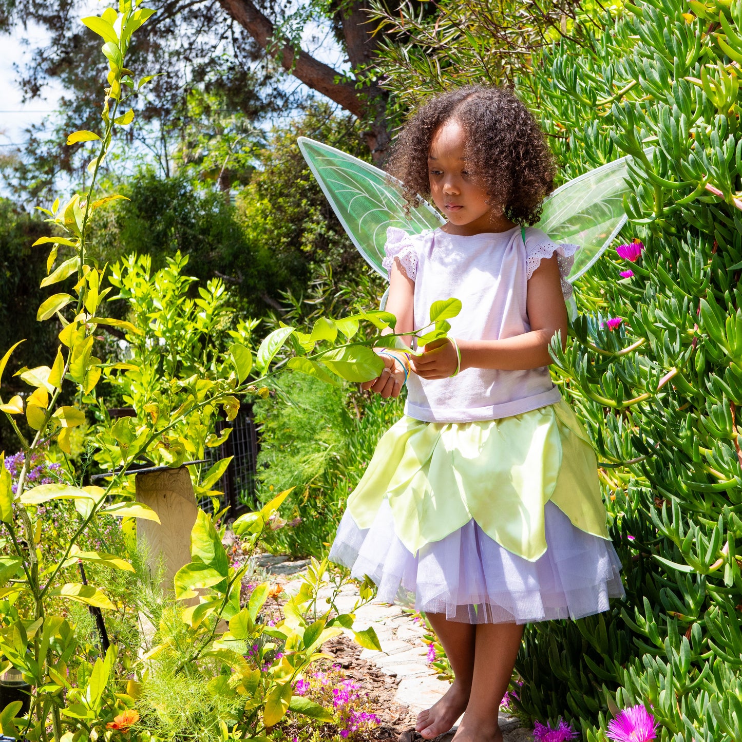 A Leading Role Fairy Premium Child Skirt with Wings