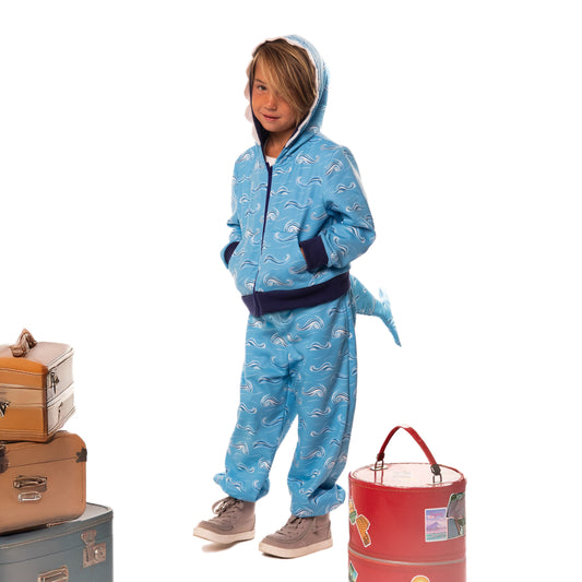 A Leading Role Shark Child Sweatsuit Set