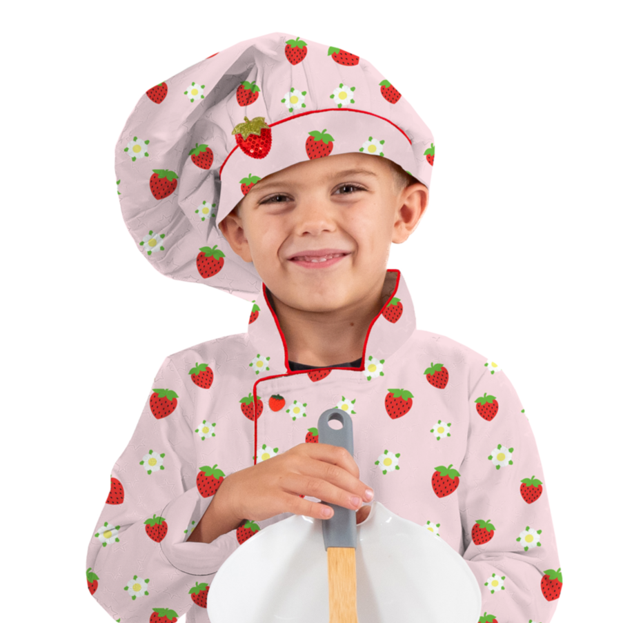 Strawberry Shortcake Child Tall Chef Hat Dress Up