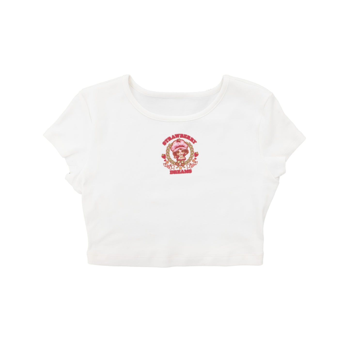 LOL Surprise! x Strawberry Shortcake Graphic Cropped Baby Tee