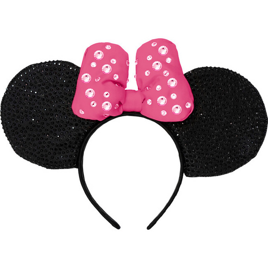 Disney Minnie Mouse Premium Pink Sparkle Ears