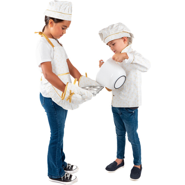 A Leading Role Chef Cooking Mitts Premium Child Dress Up
