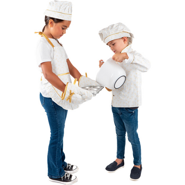 A Leading Role Signature Chef Cooking Mitts Child Accessory