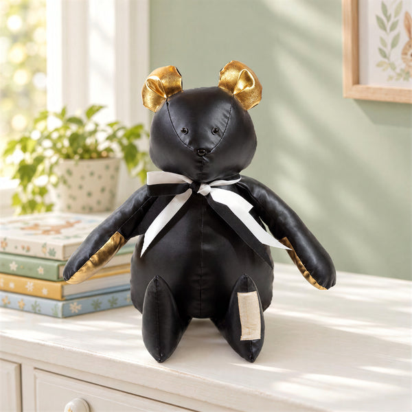 A Leading Role Large Black Signature Bear