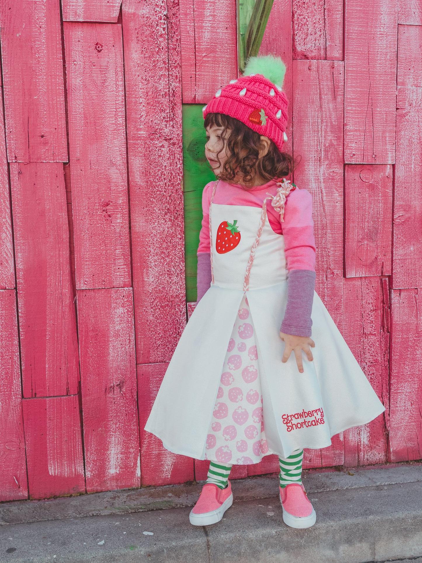 A Leading Role Strawberry Shortcake Berry Knit Top
