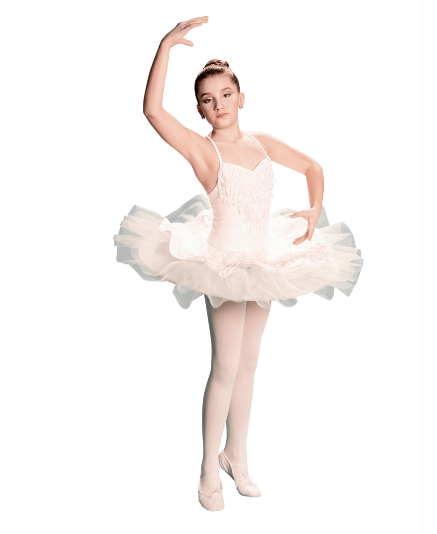 A Leading Role Premium White Ballerina Dress Up
